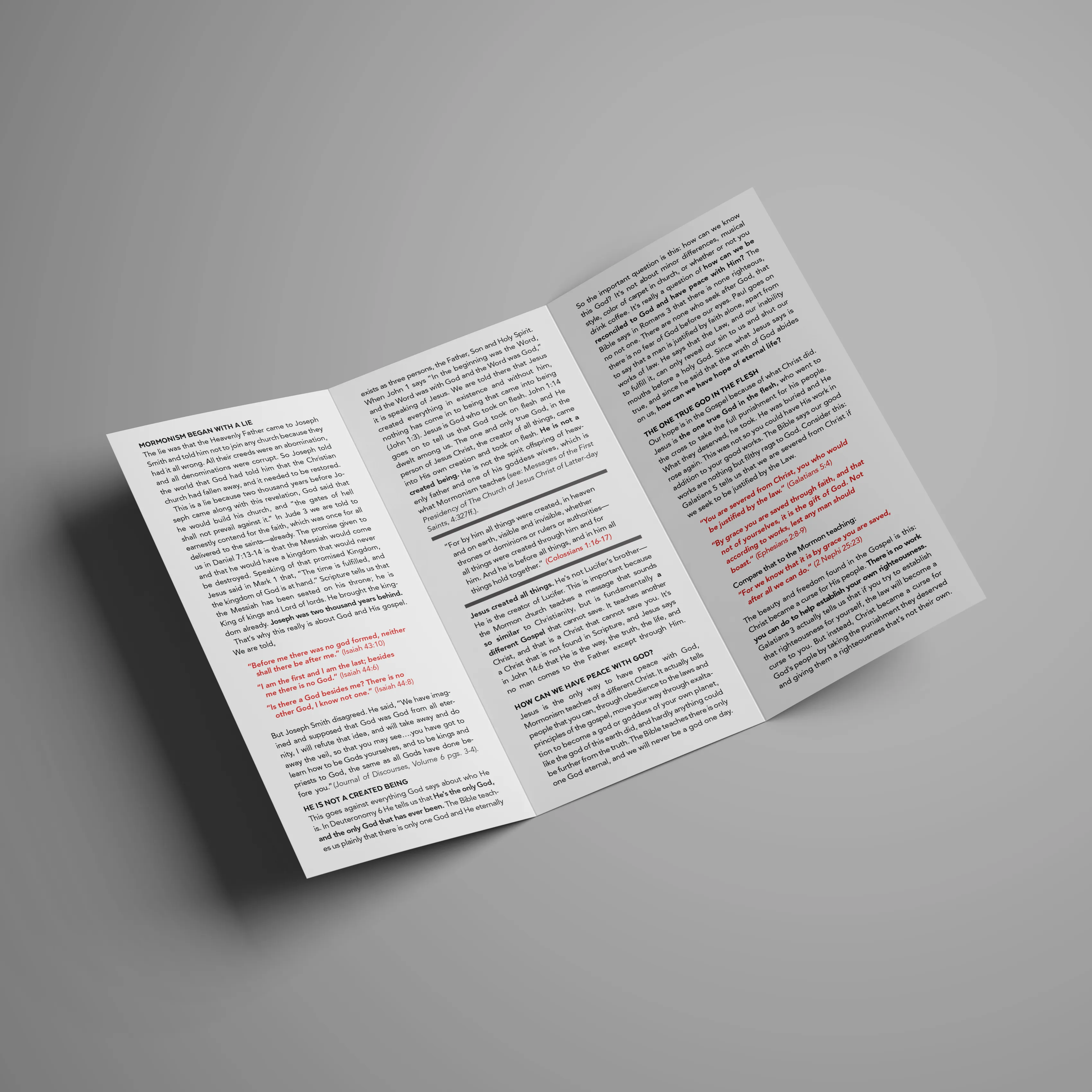 Sample Tract Pack