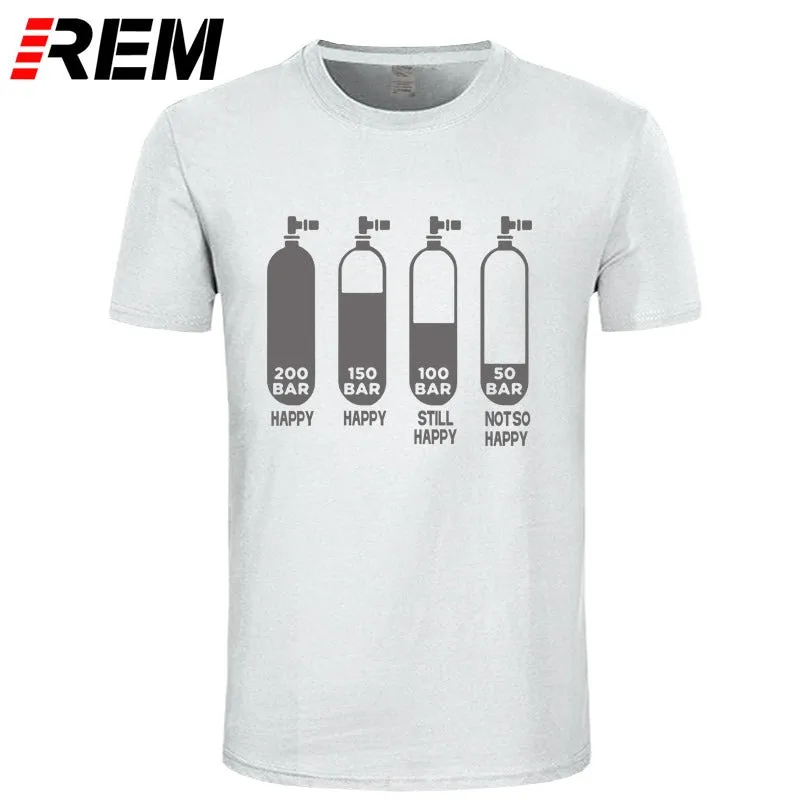 Scuba diving T-Shirt for Men | Happy or not so happy?