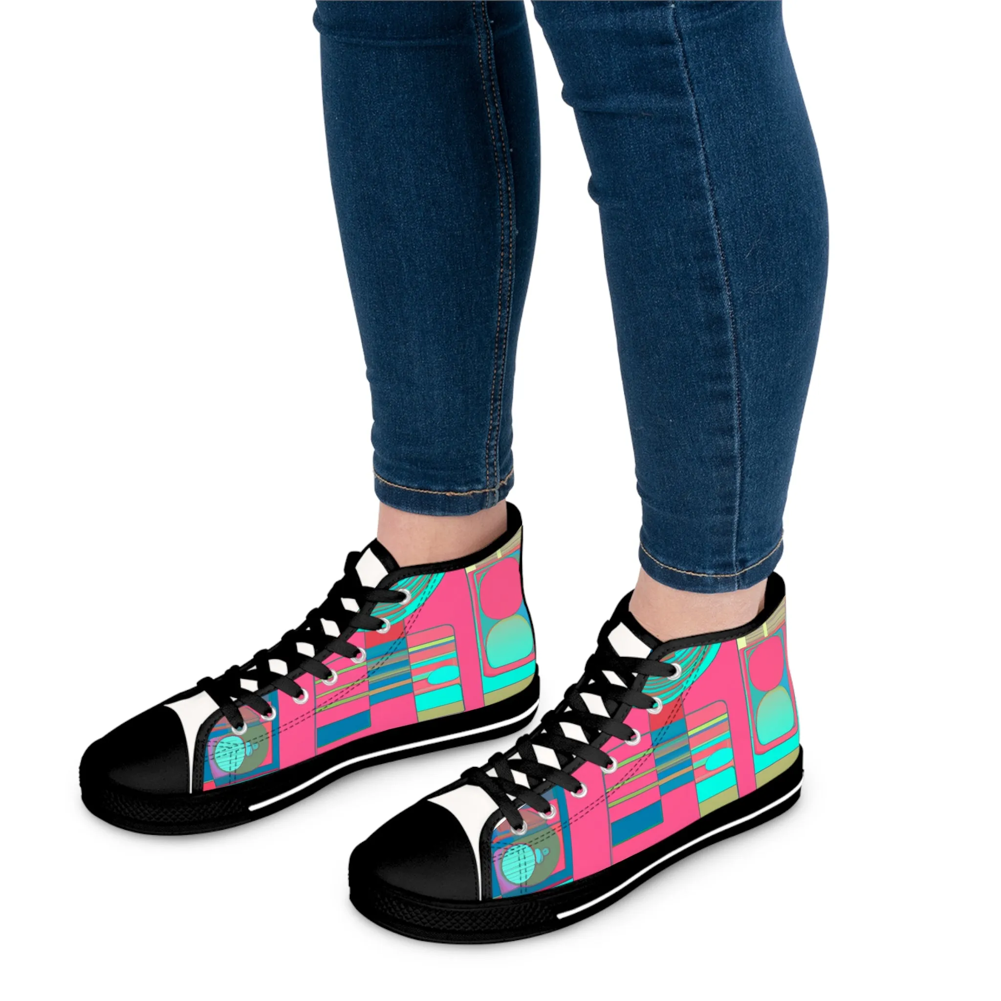 Sky Strawberry - high top