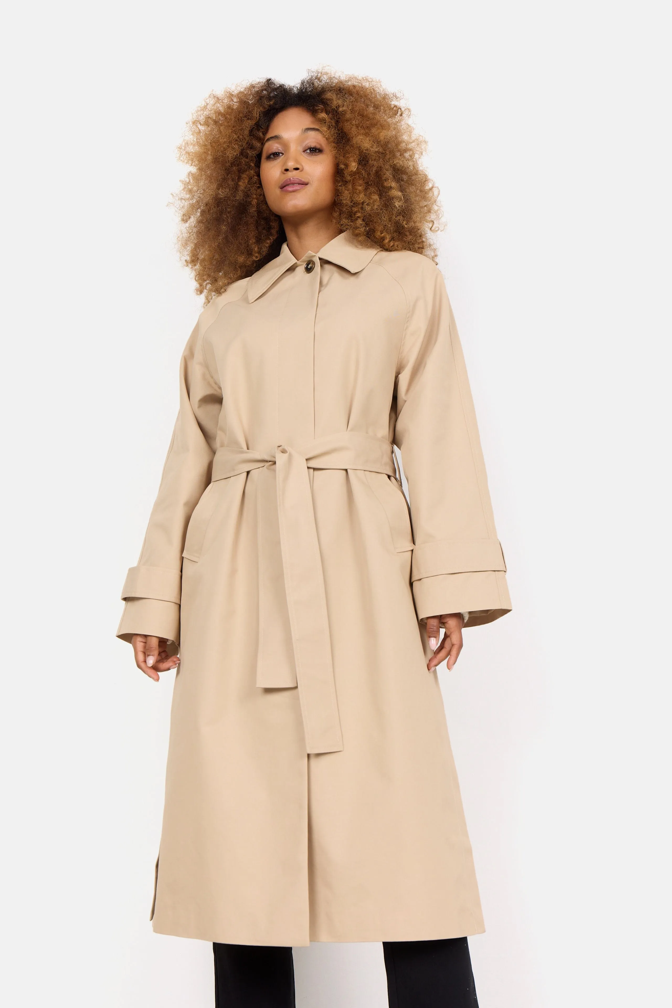 Soyaconcept Long Trench Coat