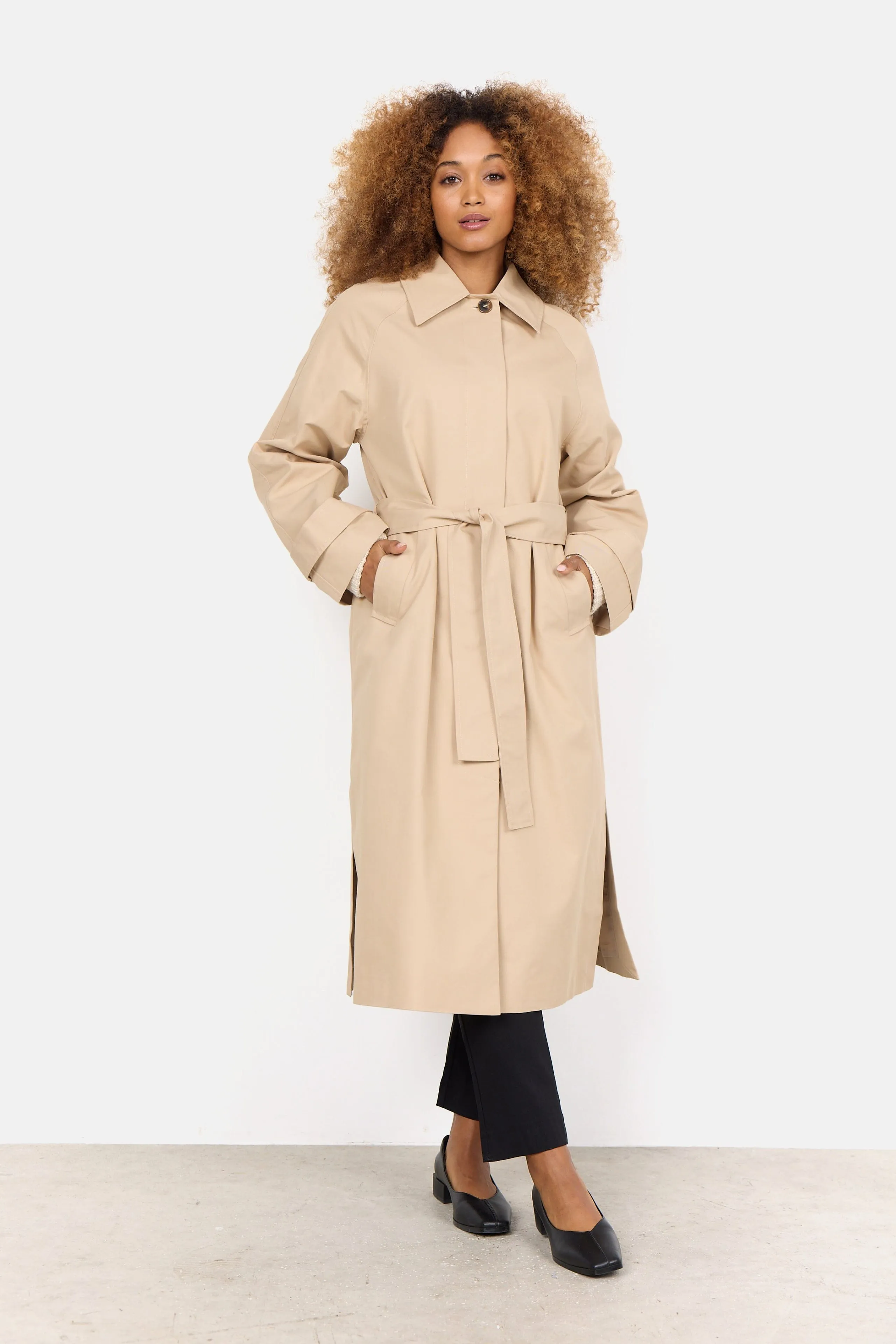 Soyaconcept Long Trench Coat