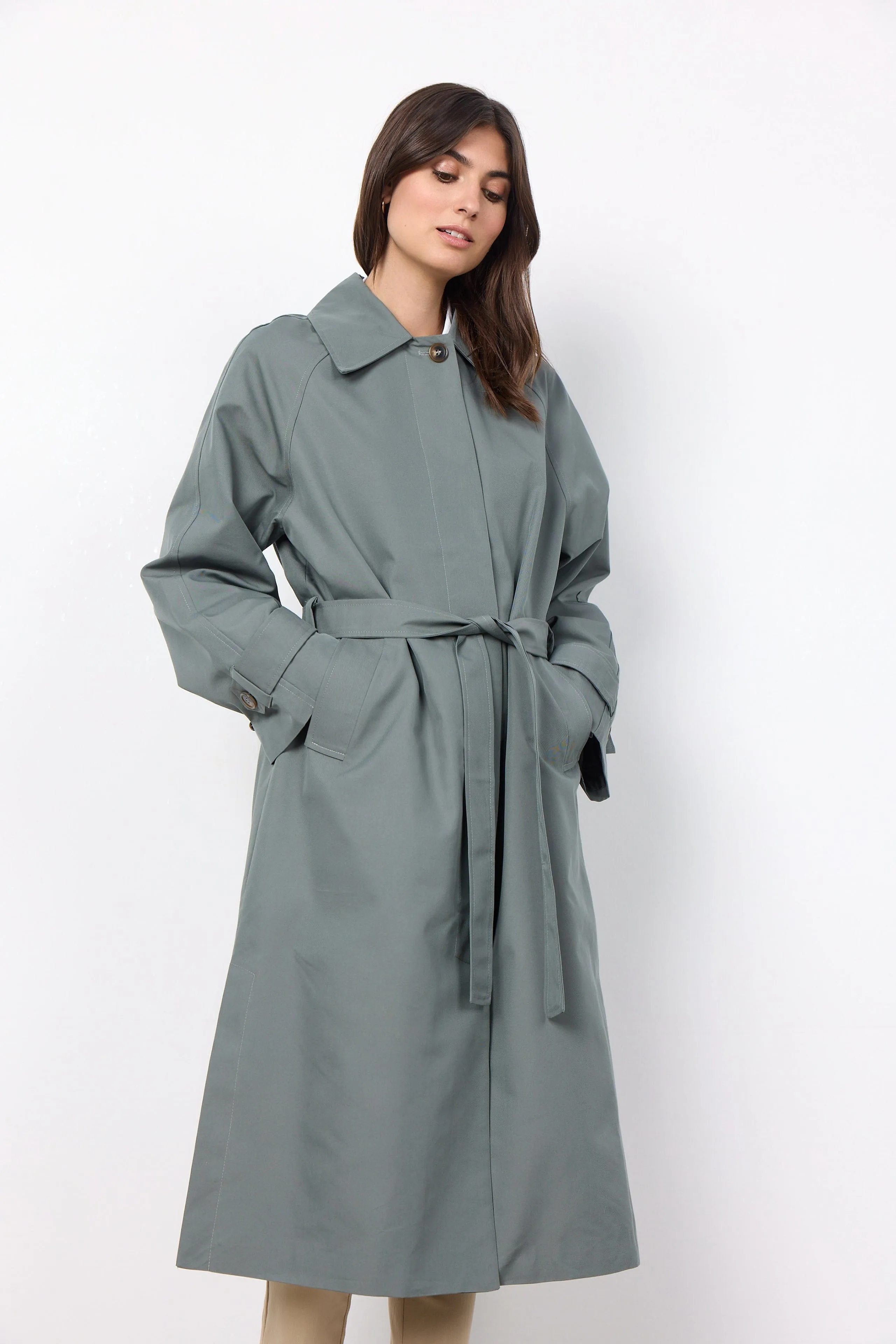 Soyaconcept Long Trench Coat