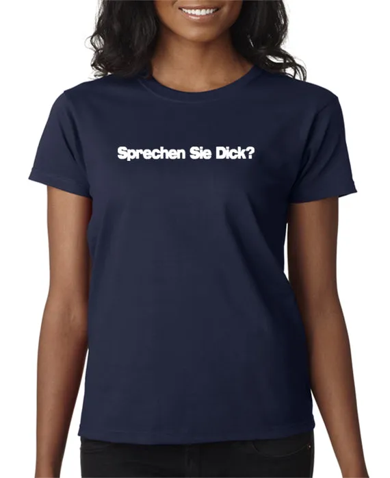 Sprechen Sie Dick T-shirt Step Brothers