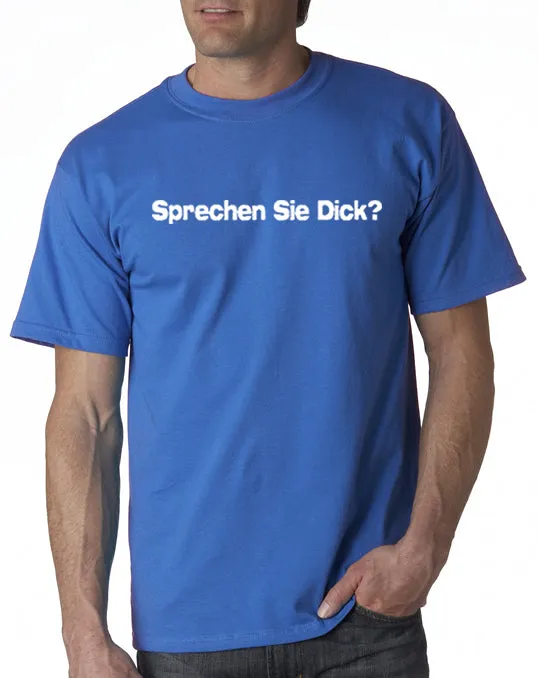 Sprechen Sie Dick T-shirt Step Brothers