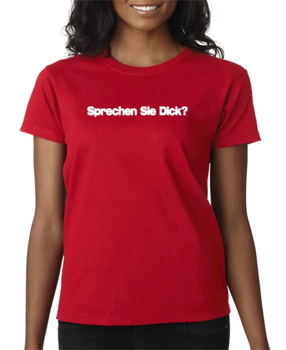 Sprechen Sie Dick T-shirt Step Brothers