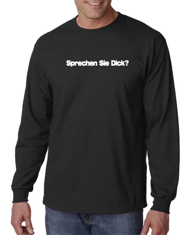 Sprechen Sie Dick T-shirt Step Brothers