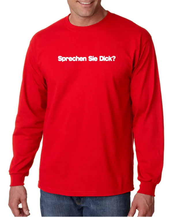 Sprechen Sie Dick T-shirt Step Brothers
