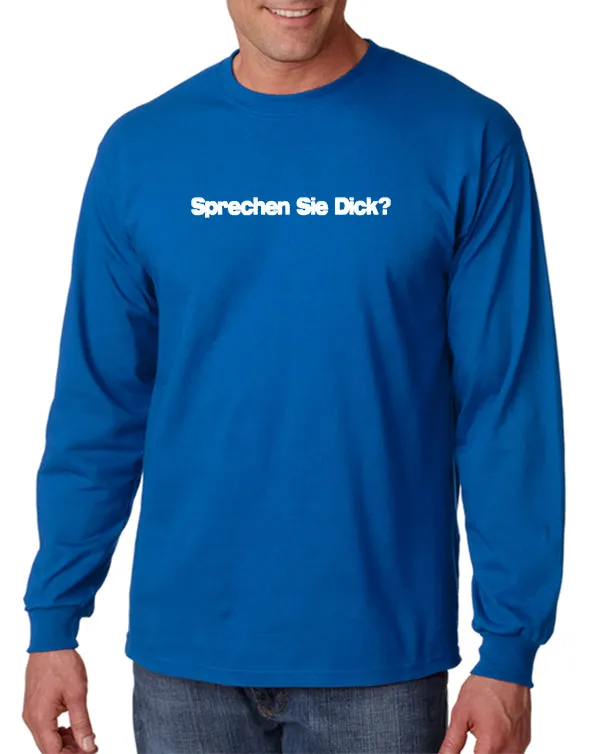 Sprechen Sie Dick T-shirt Step Brothers