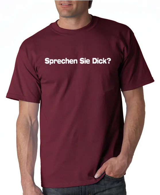 Sprechen Sie Dick T-shirt Step Brothers
