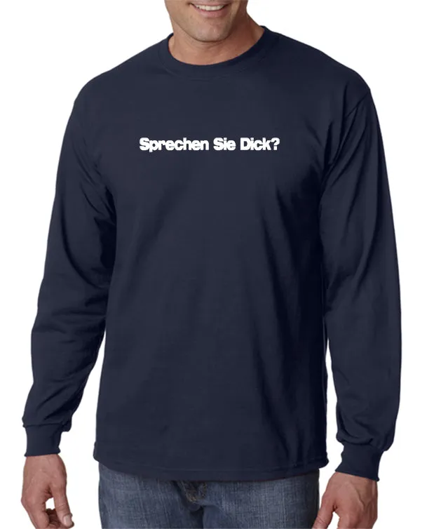 Sprechen Sie Dick T-shirt Step Brothers