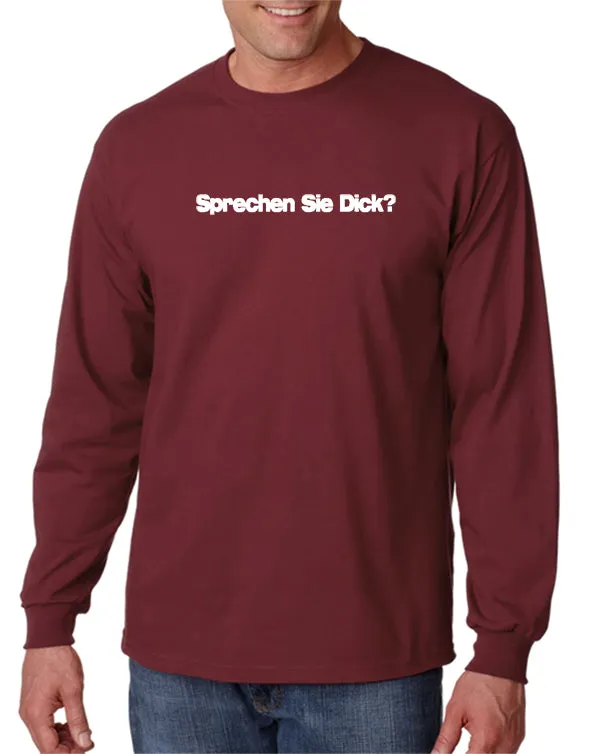 Sprechen Sie Dick T-shirt Step Brothers
