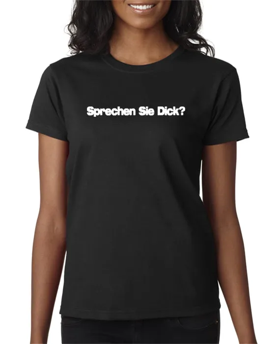 Sprechen Sie Dick T-shirt Step Brothers