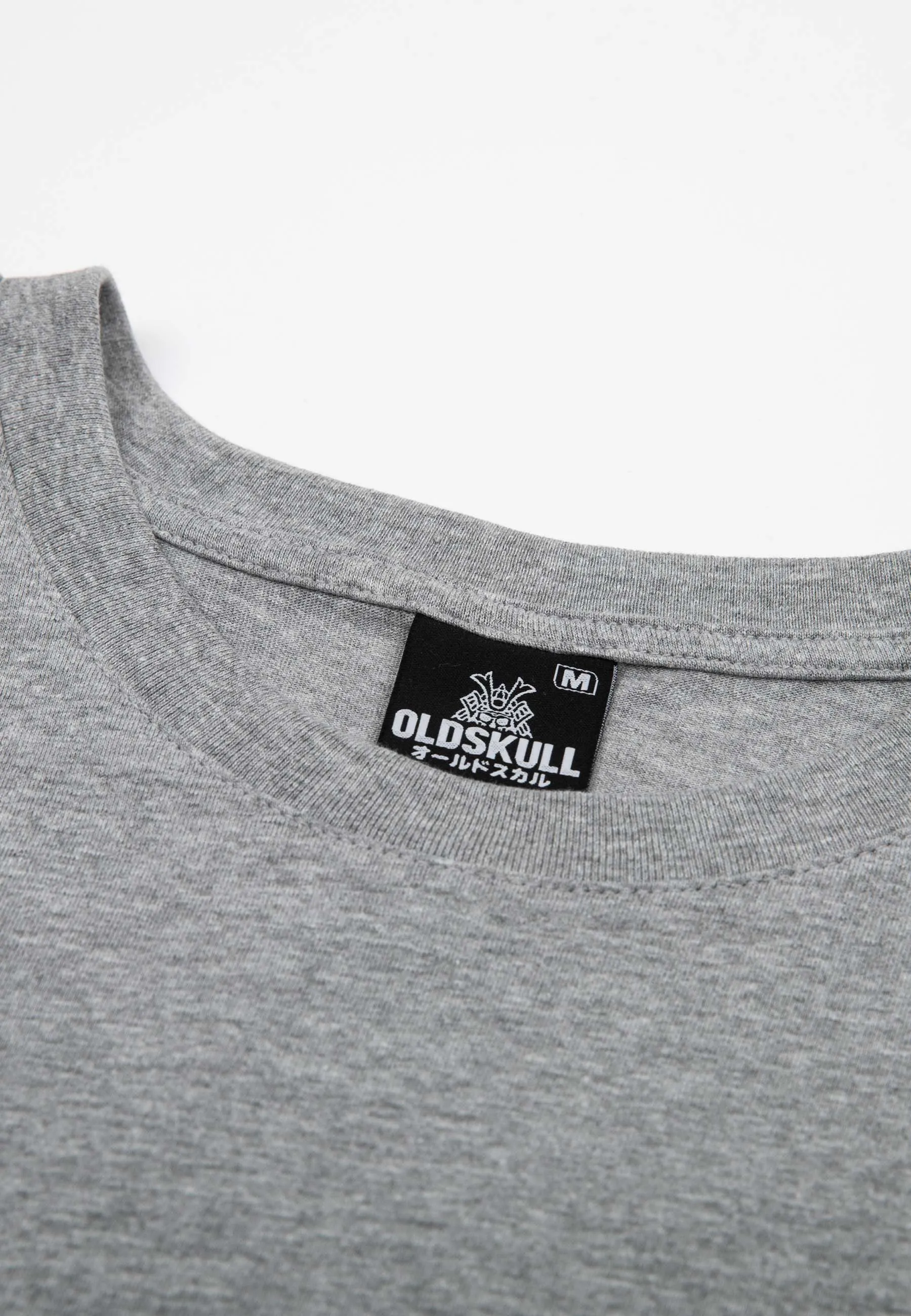 Sugar Skull T-Shirt Heather Grey