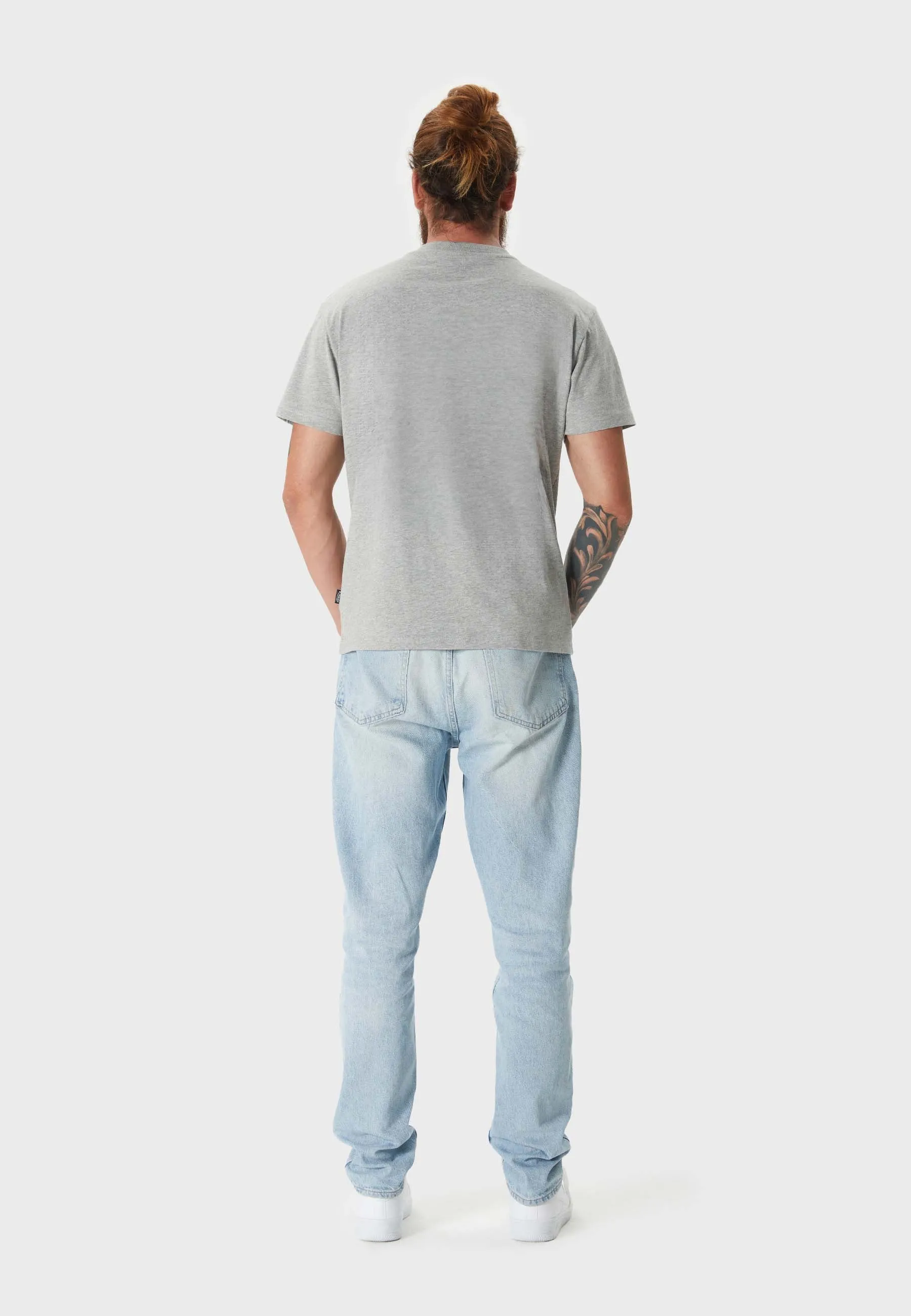 Sugar Skull T-Shirt Heather Grey