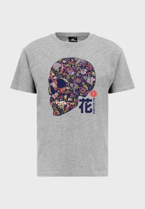 Sugar Skull T-Shirt Heather Grey