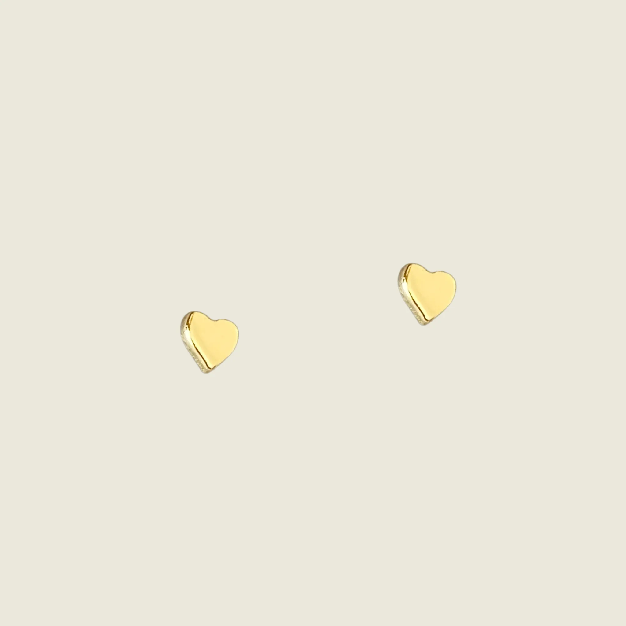 Tiny Heart Studs