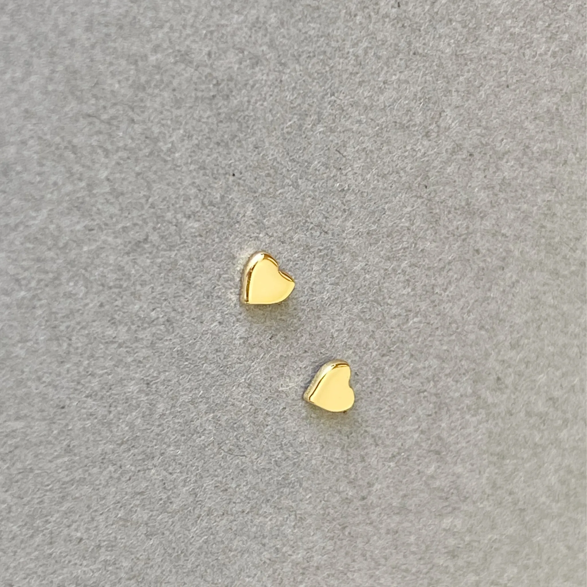Tiny Heart Studs